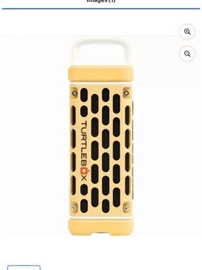 Turtlebox Portable Speaker in Fighting Lady Yellow